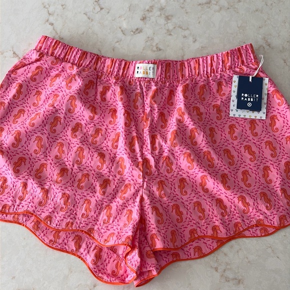 Roller Rabbit Other - Seahorse Poplin Boxer Shorts Pink - Roller Rabbit x Target NWT L